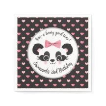 Panda Bear Rosa Flick kalas