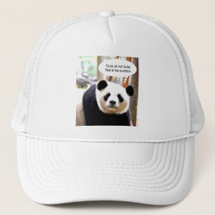 Panda Bear Shakespeare Quote Elegant Modern Keps