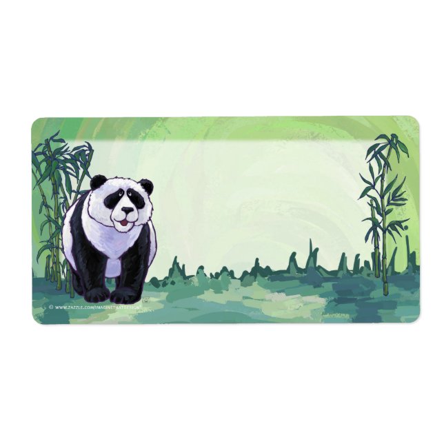 Panda Bear Stationery Fraktsedel (Framsidan)