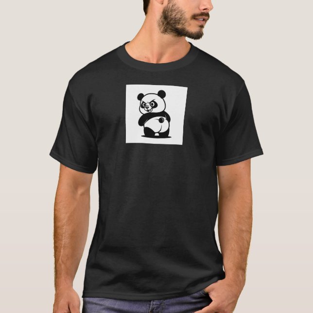 Panda Bear T Shirt (Framsida)