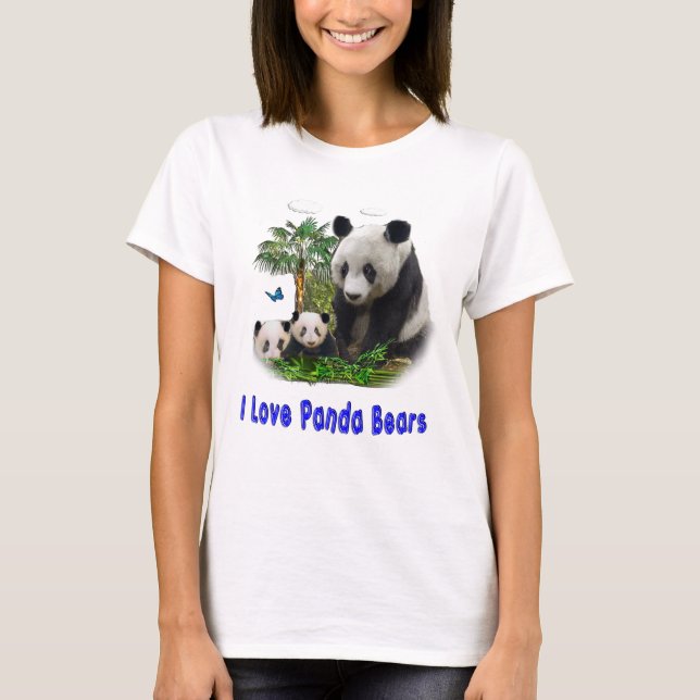 Panda Bear t-shirts (Framsida)