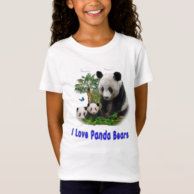 Panda Bear t-shirts (Framsida)
