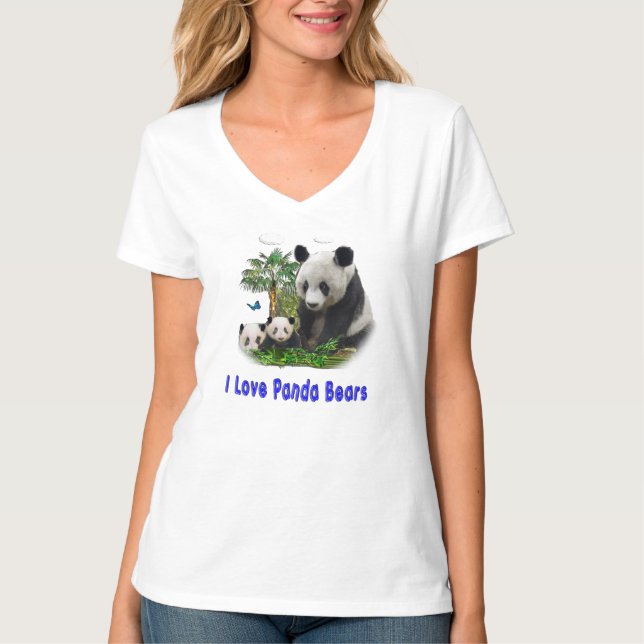 Panda Bear t-shirts (Framsida)