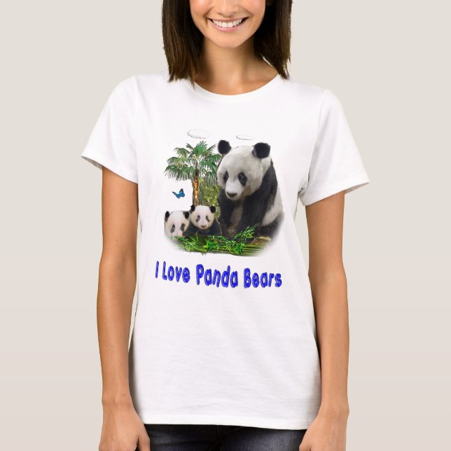 Panda Bear t-shirts (Framsida)