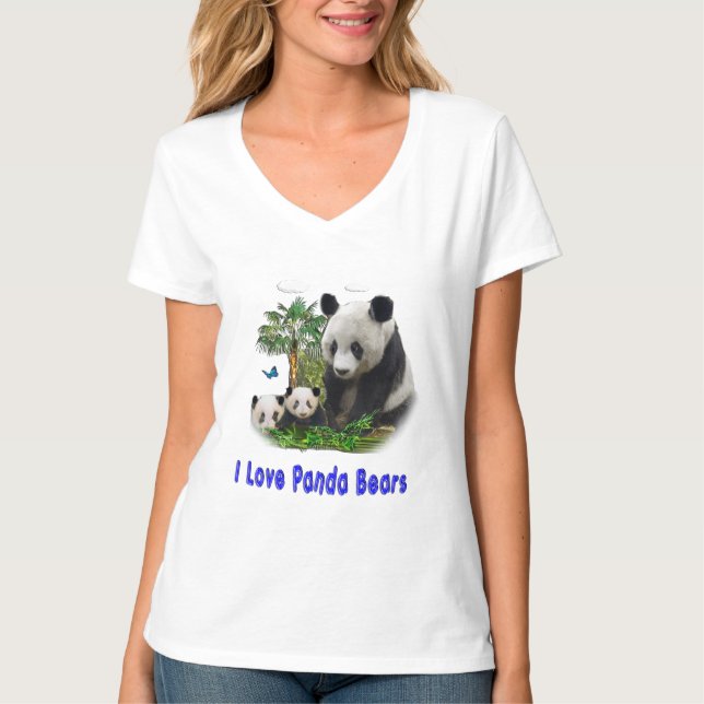 Panda Bear t-shirts (Framsida)