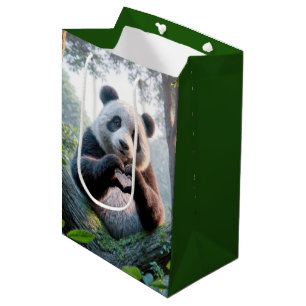 Panda Bear Tassar i hjärtform