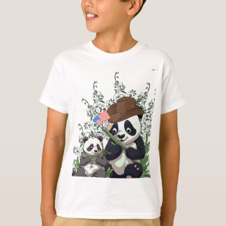 Panda Bear USA T Shirt