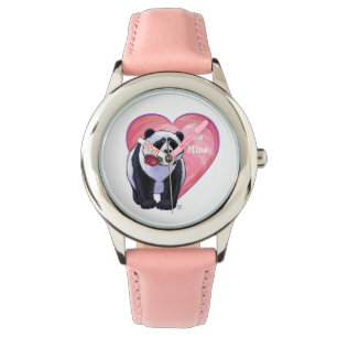 Panda Bear Valentindagen Armbandsur