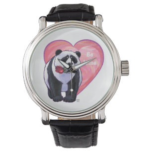 Panda Bear Valentindagen Armbandsur