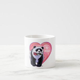 Panda Bear Valentindagen Espressomugg