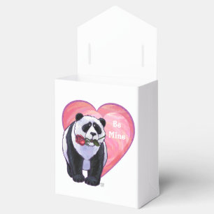Panda Bear Valentindagen Presentaskar