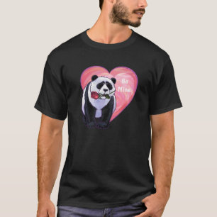 Panda Bear Valentindagen Tee Shirt