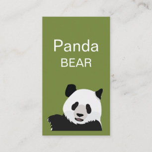Panda Bear Visitkort