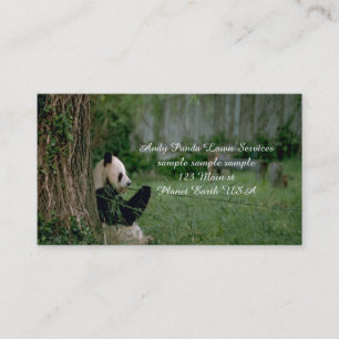 Panda Bear Visitkort