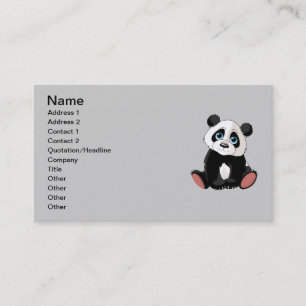 Panda Bear Visitkort