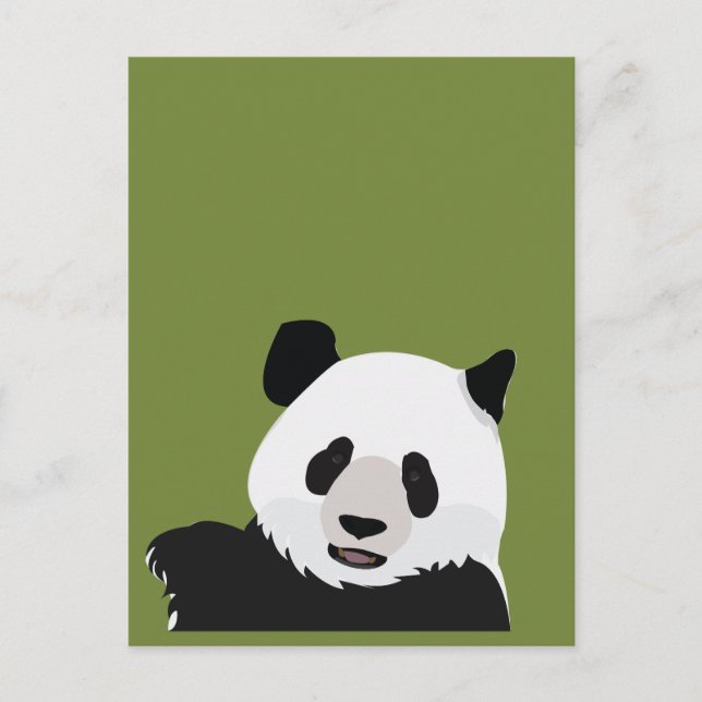 Panda Bear Vykort (Framsida)