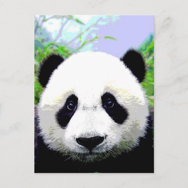 Panda Bear Vykort (Framsida)