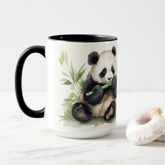 Panda Bear with Quote Mugg (Med munk)