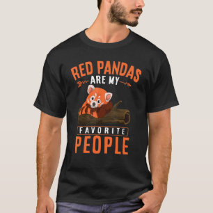 Panda Bear Zoo Animal Cute Animal Red Panda T Shirt
