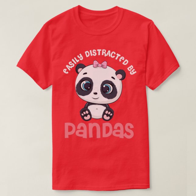 Panda Bear Zoo Keeper Gift Animal Lover Panda T Shirt (Design framsida)