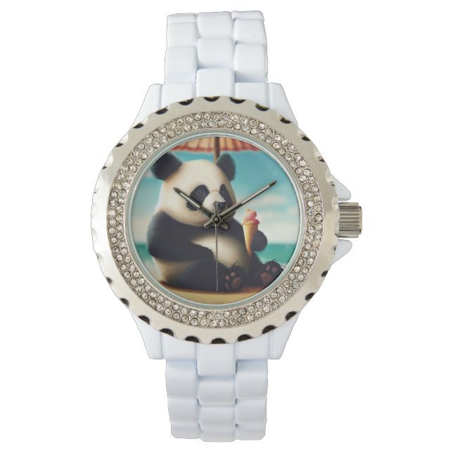 Panda Bears Armbandsur (Framsida)