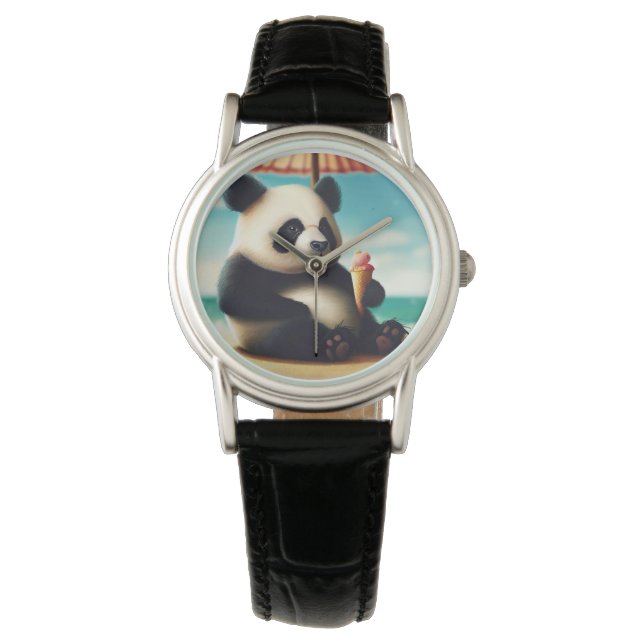 Panda Bears Armbandsur (Framsida)