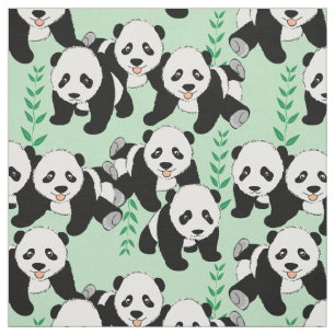 Panda Bears Graphic Tyg