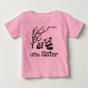 Panda Bears Little Sister Tee