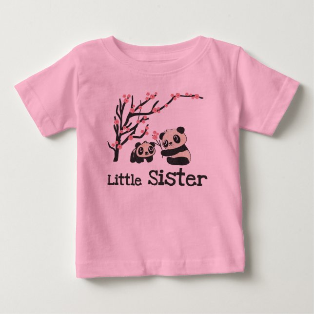 Panda Bears Little Sister Tee (Framsida)