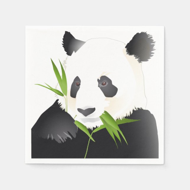 Panda Bears Pappersservett (Framsidan)
