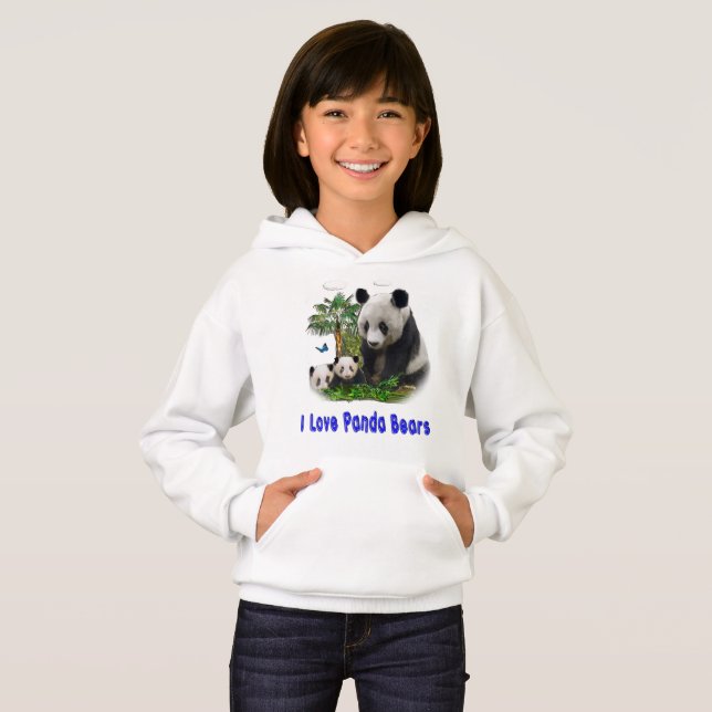 Panda Bears T Shirt (Hel framsida)