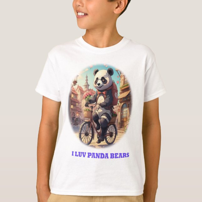 Panda Bears T Shirt (Framsida)