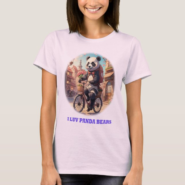 Panda Bears T Shirt (Framsida)