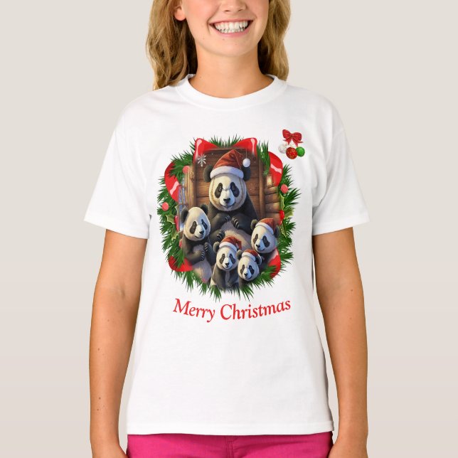Panda Bears T Shirt (Framsida)