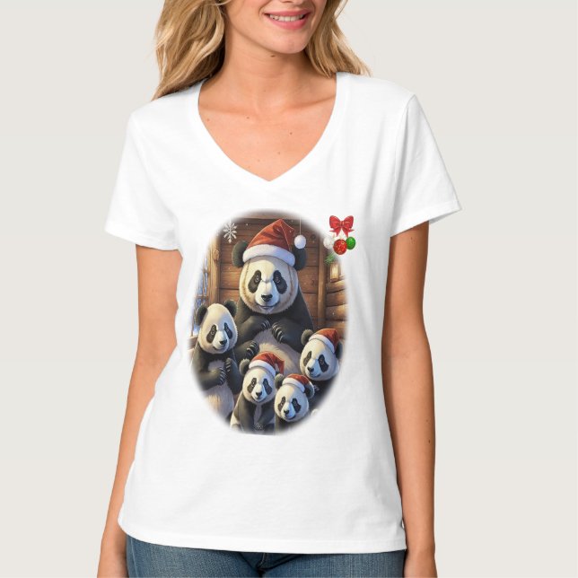 Panda Bears T Shirt (Framsida)