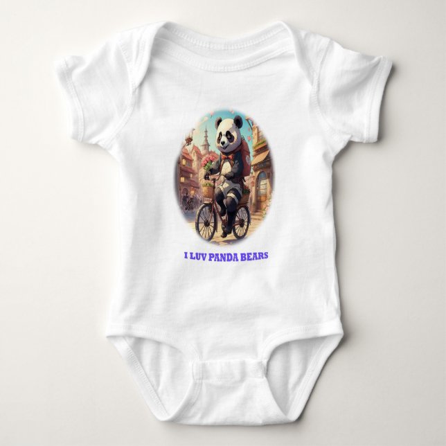 Panda Bears T Shirt (Framsida)