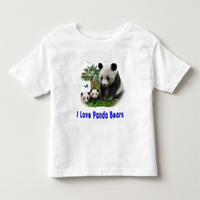 Panda Bears T Shirt (Framsida)