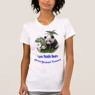 Panda Bears T Shirt