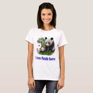Panda Bears T Shirt