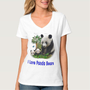Panda Bears T Shirt