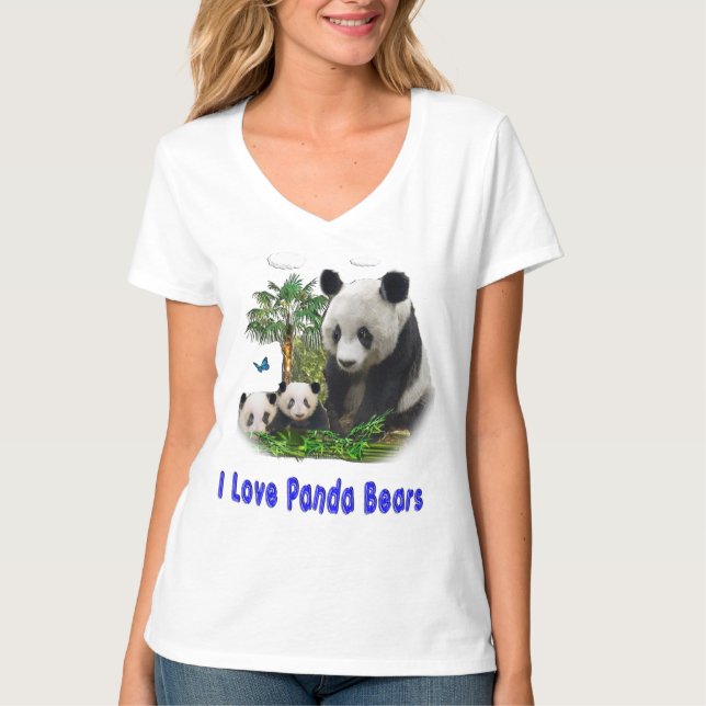 Panda Bears T Shirt (Framsida)