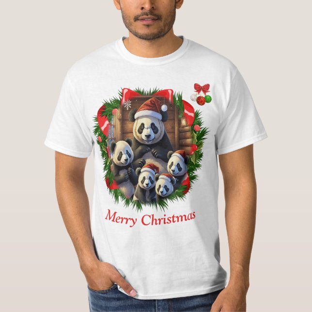 Panda Bears T Shirt (Framsida)