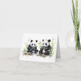 Panda Bears Tack Kort