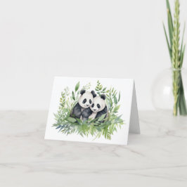 Panda Bears Tack Kort