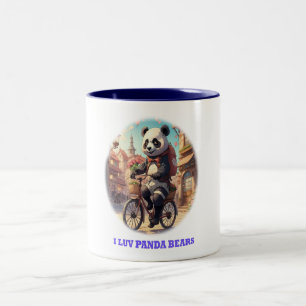 Panda Bears Två-Tonad Mugg
