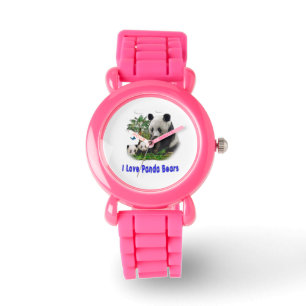 Panda beras armbandsur