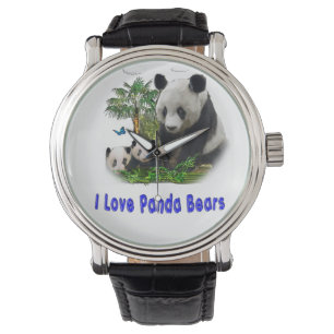 Panda beras armbandsur
