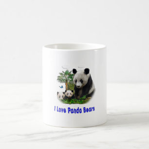 Panda beras kaffemugg