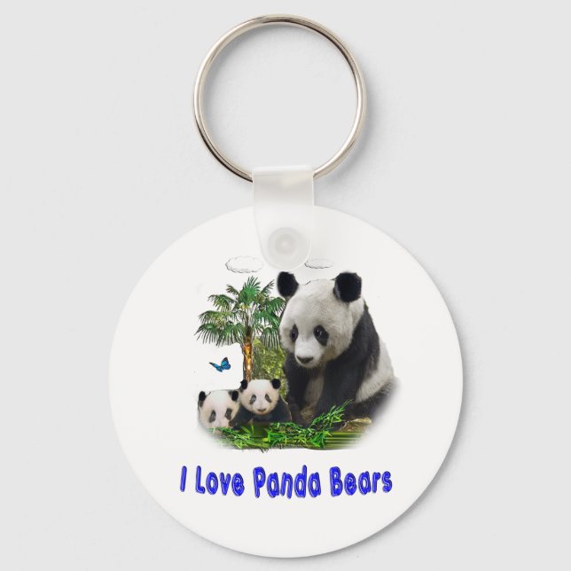 Panda beras nyckelring (Framsida)