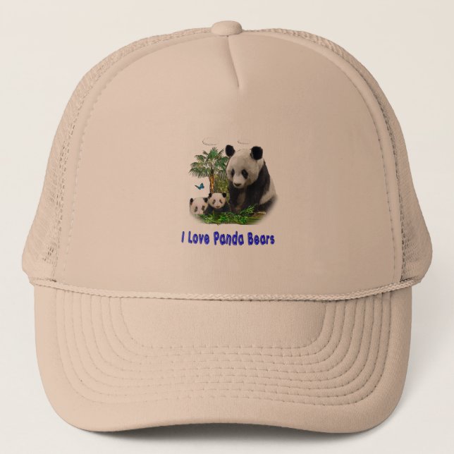 Panda beras truckerkeps (Framsida)